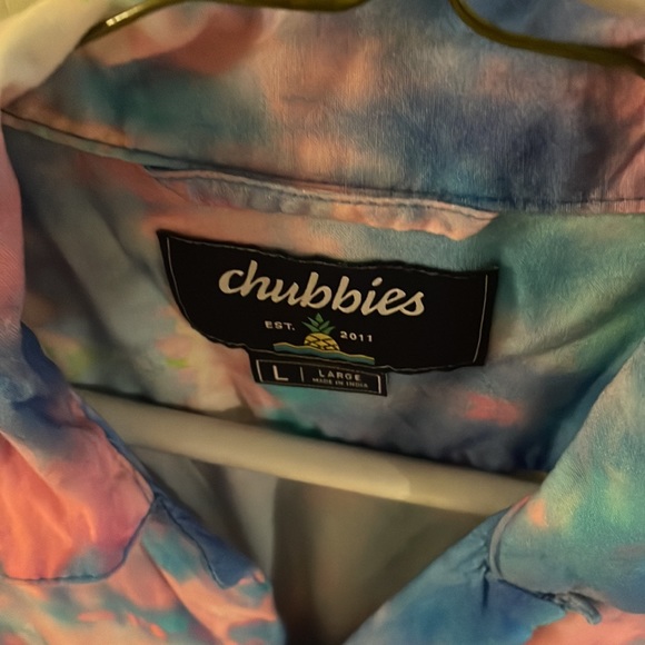 Chubbies tye dye button down - Picture 2 of 2
